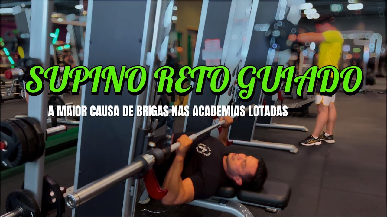 Supino Reto Guiado - Supertech Fitness