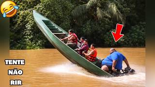 PRIMEIRA VEZ QUE VEJO UM BARCO DANDO GRAU 😂 | FULEIRAGENS MAIS ENGRAÇADAS DA NET #comedia