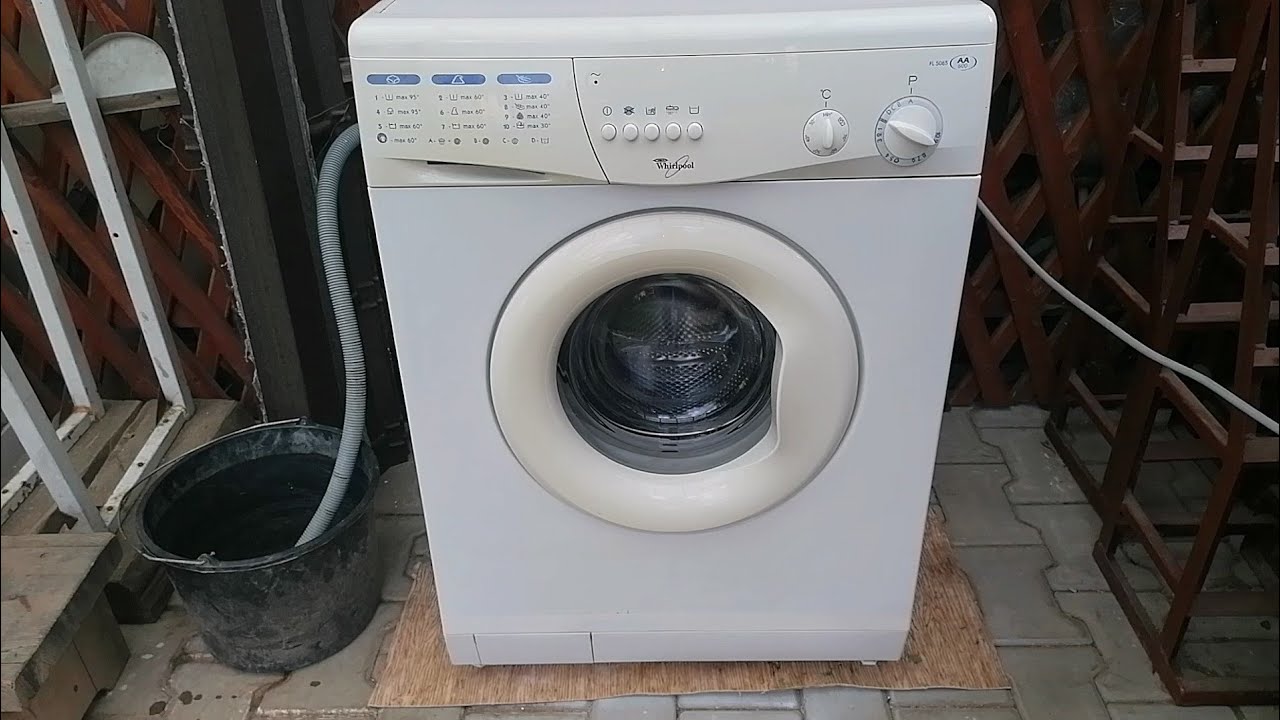 Whirlpool washing machine drum cleaning YouTube