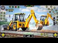 City Road Construction Simulator 🚧 - Heavy JCB Games 2026 - Android Gameplay