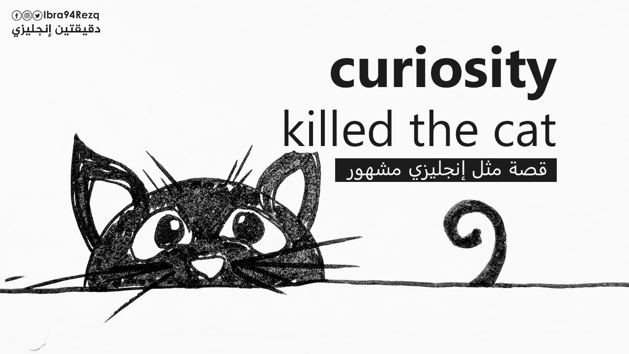 قصة مثَل Curiosity killed the cat YouTube