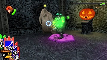 Kingdom Hearts Re:Chain of Memories HD - Oogie Boogie No Damage (Proud Mode/Sora