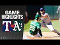 Rangers vs as game 2 highlights 5824  mlb highlights