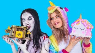 9 Manisan Natal Unicorn vs Zombie Buatan Sendiri