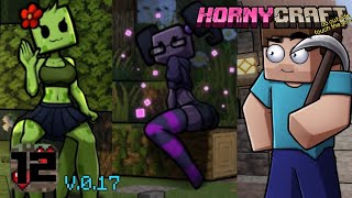 HornyCraft ХорниКрафт 0.17 прохождение 12# Новое обновление 0.17