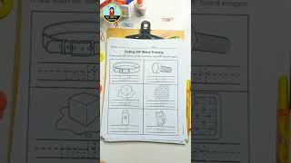 Ending Blend Words Trace & Color Worksheets for Kindergarten & 1st Grade  Phonics & Writing Fun