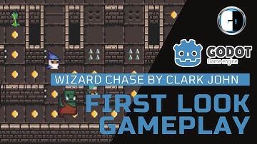 GODOT Game Engine Showcase & Examples:  WIZARD CHASE