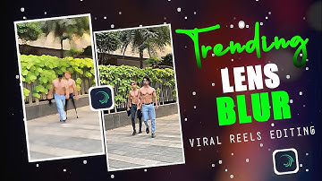 Trending Lens Blur Transition in Alight Motion @Technicalbisariya
