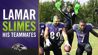 Lamar Jackson Slimes Teammates As Week 3 NVP | Baltimore Ravens