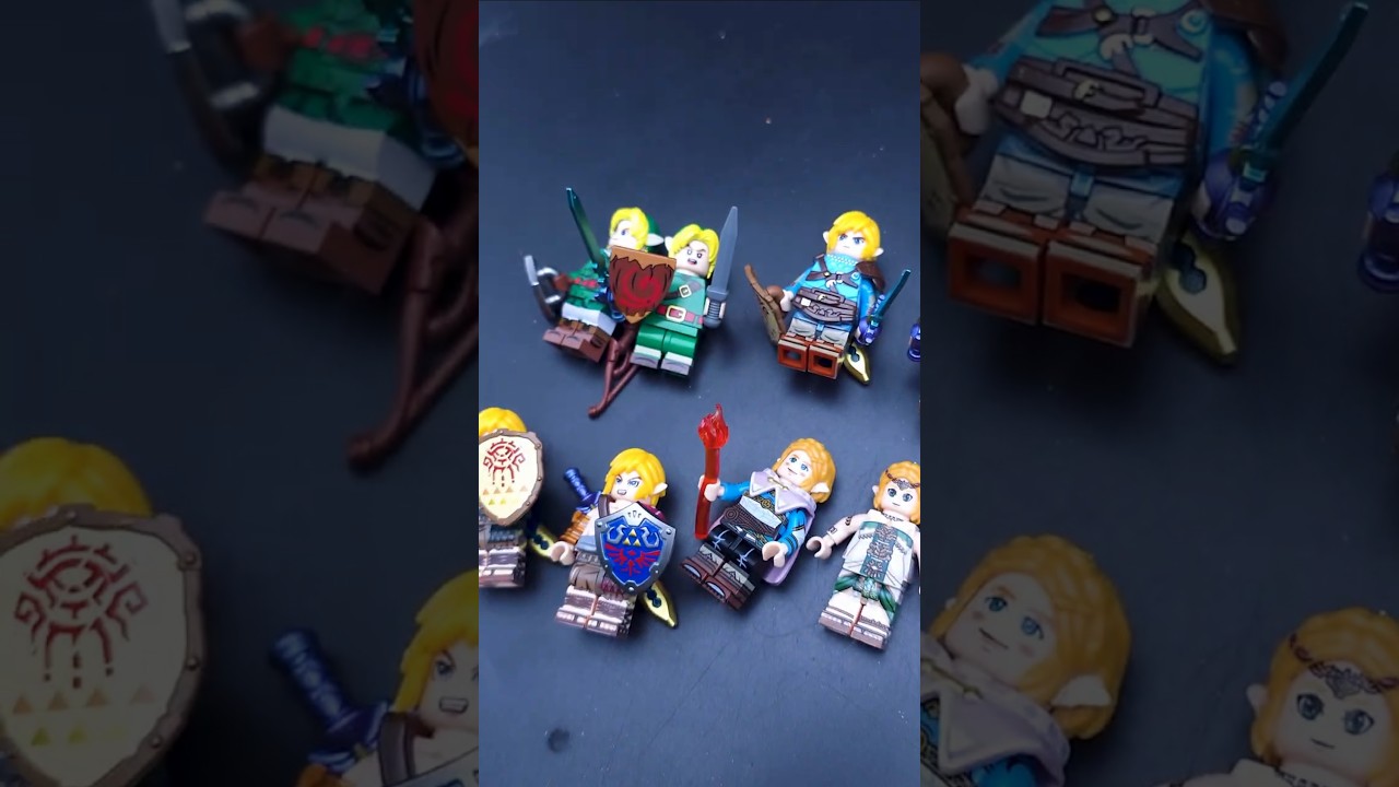 #LEGO #LegendofZerlda #BreathoftheWild #N64 Link #Minifigure DT8906 #Bootleg #Digger318 #Toy Reviews