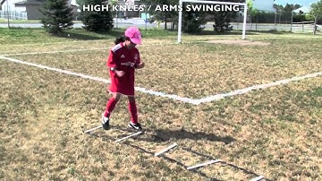 Agility Ladder Drills Part 2