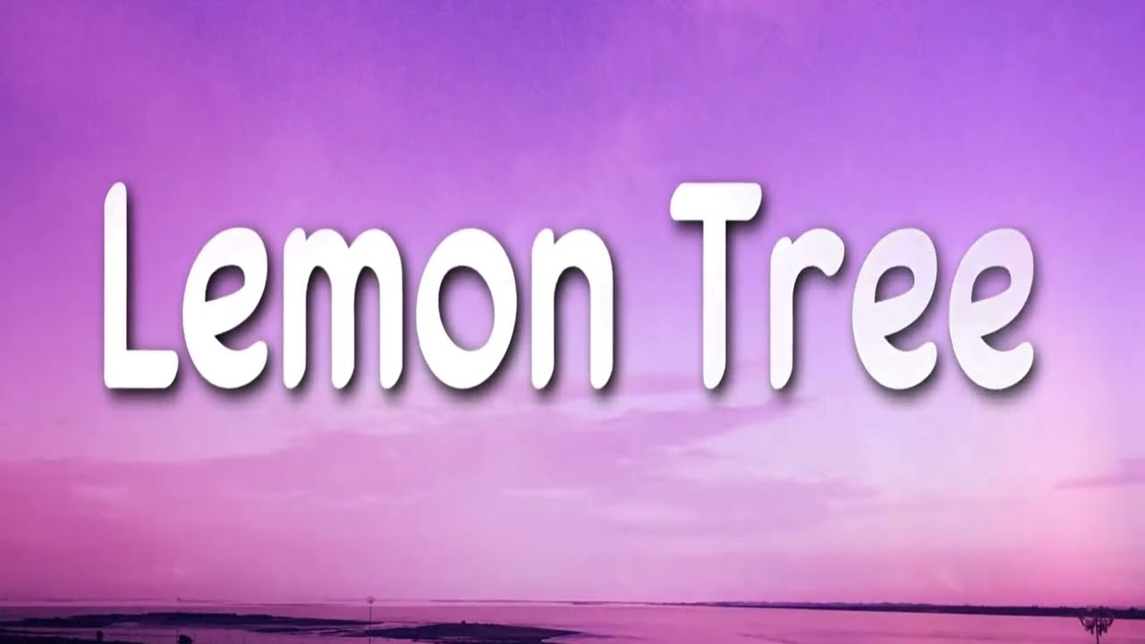 Lemon tree - Fools Garden (Lyric/Letra)