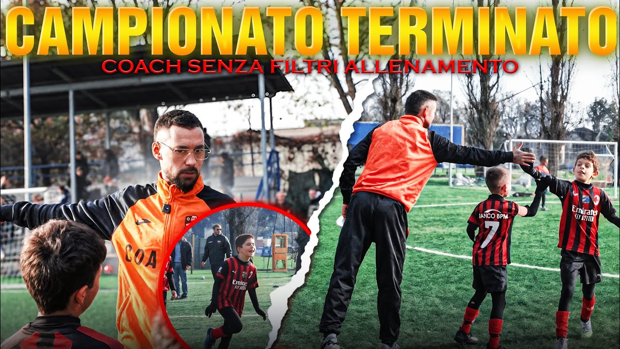 “Coach senza filtri “CAMPIONATO TERMINATO 🛑. 