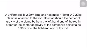 Chapter 11 Equilibrium and Elasticity