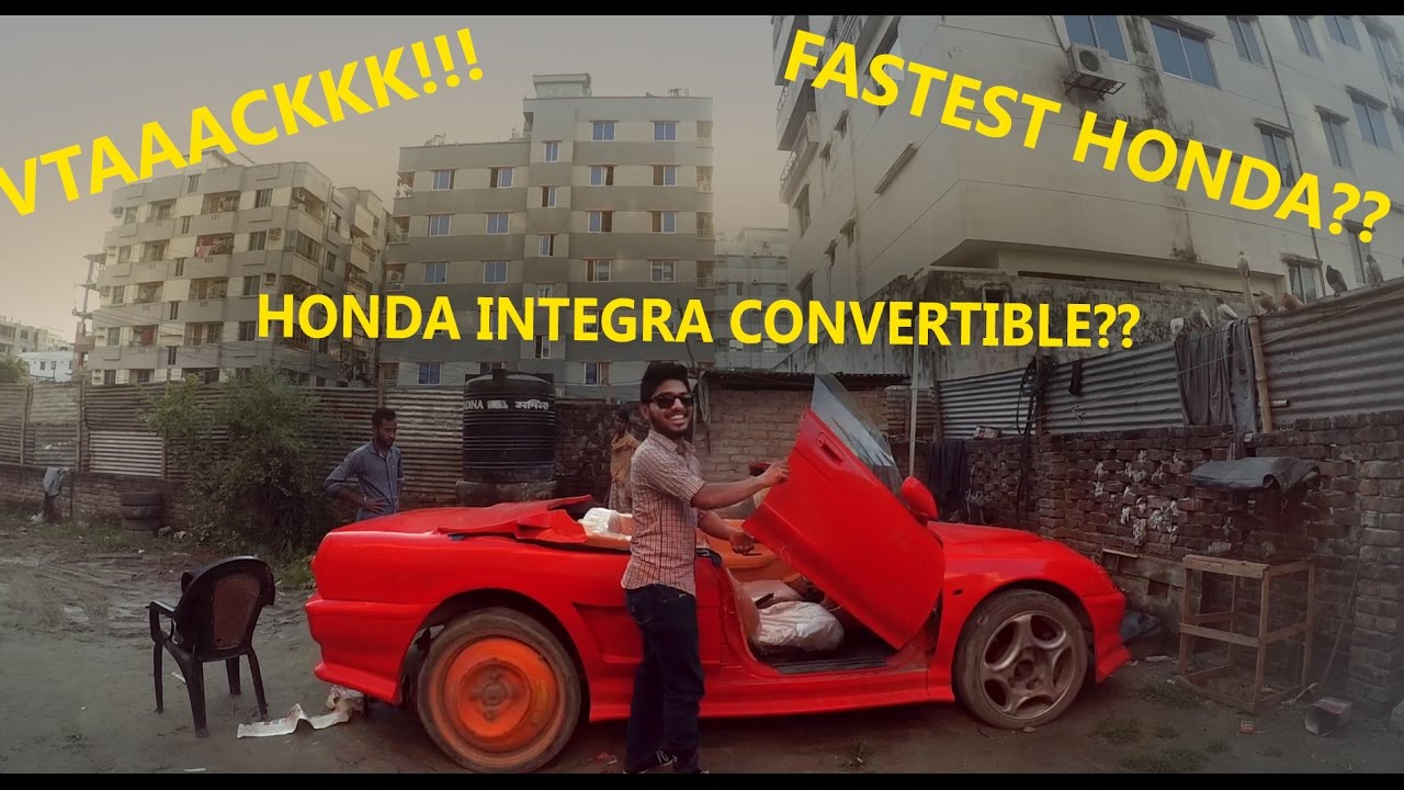 Honda Integra Convertible? - YouTube
