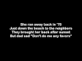 Fountains of Wayne - The Summer Place Lyrics HD