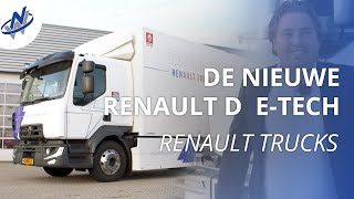 Renault Trucks D E-Tech 100% Elektrisch Op Pad Nederlands Nijwa