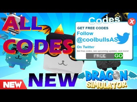 All Codes Dragon Simulator Roblox Youtube - roblox simulator dragon