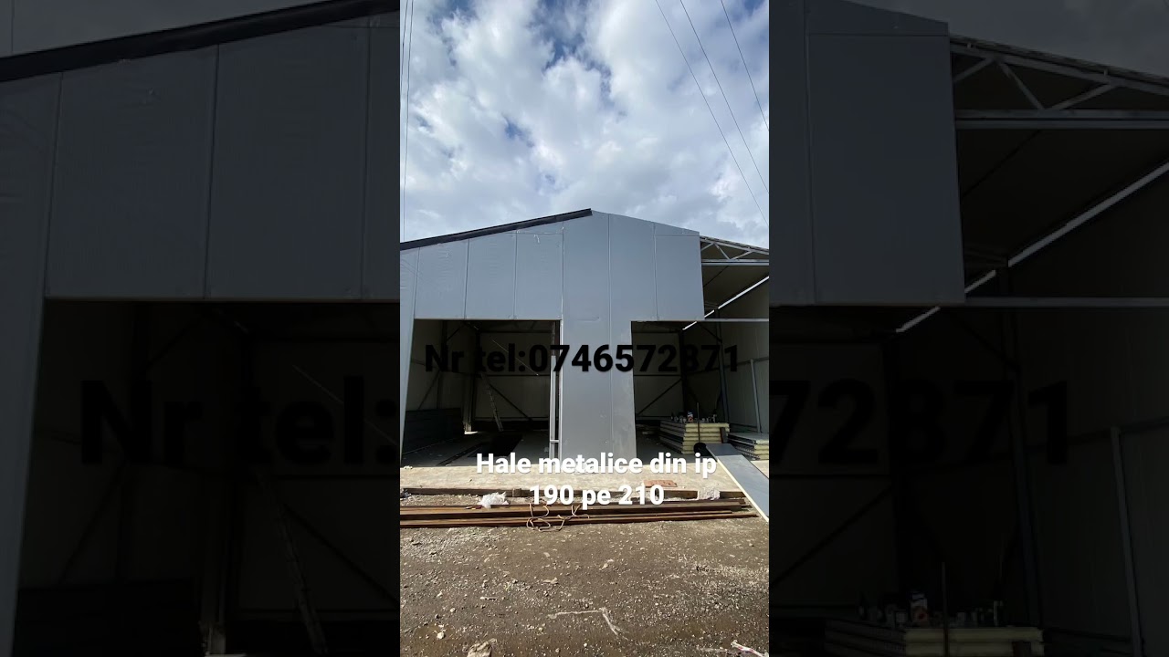 Construim hale metalice din structura metalică Ip 190 pe 210 pentru mai mute detali: 0746572871