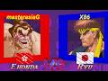 Super Street Fighter II X: Grand Master Challenge - masterasiaG(D) vs X86(C). E.Honda vs Ryu