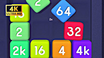 Cube2048 | 2048 Merge Block game | Drop & Merge the Numbers part11