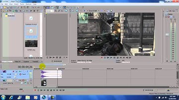Sony Vegas Pro 11 Freeze Time - Stop Time Tutorial HD