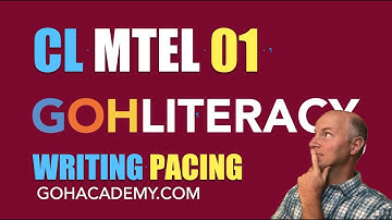 MTEL (01) WRITING TEST STRUCTURE & PACING for Communication & Literacy Skills Exam ~ GOHacademy.com