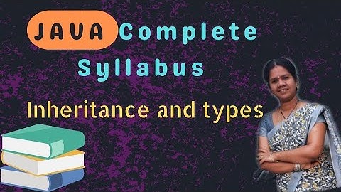 Inheritance and types of inheritance || 20 || JAVA COURSE in telugu