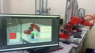 Demo1 - Digital Twin - Robot Parol6