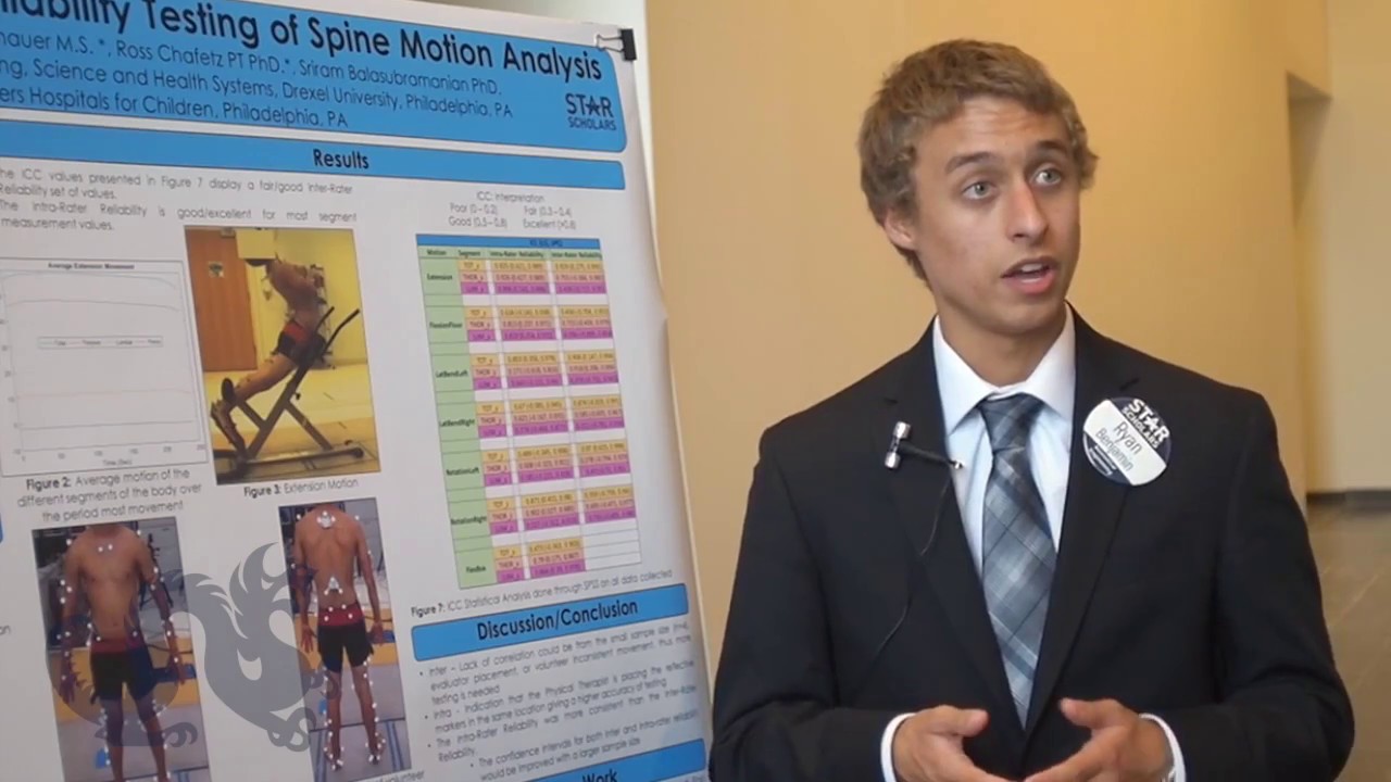 STAR Scholar 2016 Summer Showcase: Ryan Benjamin | School of Biomedical Engineering at Drexel