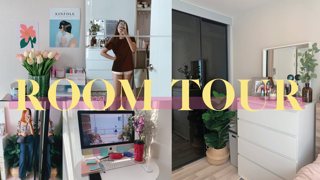 Room tour : พาทัวร์ห้องนอนและห้องทำงาน ในคอนโด 30 ตรม
