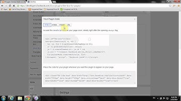 How to add Facebook Like Box to your website.
