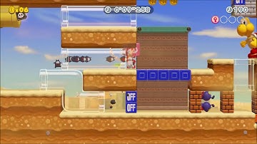 33.406 | Cannon Box Blast | Ninji Speedrun #15 | Super Mario Maker 2