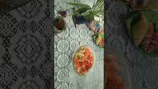 fruit salad with curd || fruit salad recipe  fruit salad  healthy salad