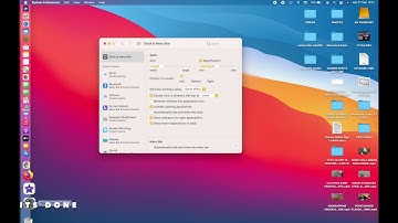 HOW TO CHANGE DOCK POSITION IN MACOS BIG SUR 11.2