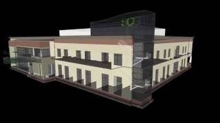 Surgical Center of Greensboro - Transparent BIM Model