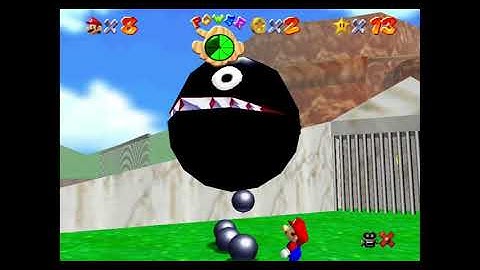 Behind Chain Chomp