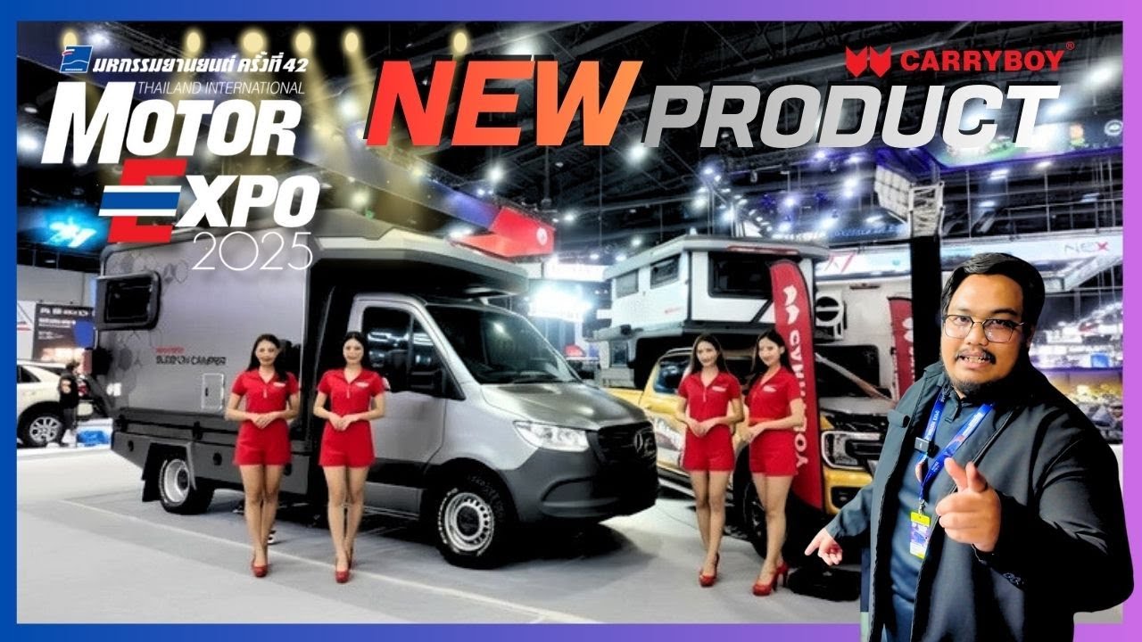 New 2026⁉️ Motorhome A | B, Mercedes-Benz Slide-On Camper, Venture &  Nomad Canopy @ Motor Expo 2025