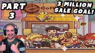 Own Coffee Shop: Idle Game Walkthrough #3 - 3 MILLION SALE GOAL! - (Android Gameplay Let's Play) screenshot 5