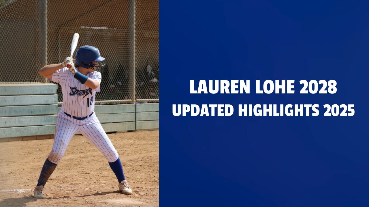 Lauren Lohe 2028 Softball Highlights_Updated Dec 2025
