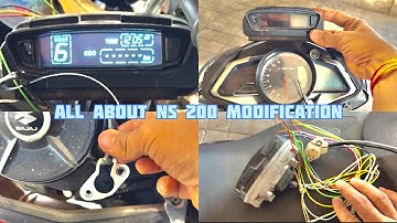 INSTALLING GEAR POSITION SENSOR ON MY BAJAJ NS 200 | HOW TO INSTALL GEAR POSITION INDICATER