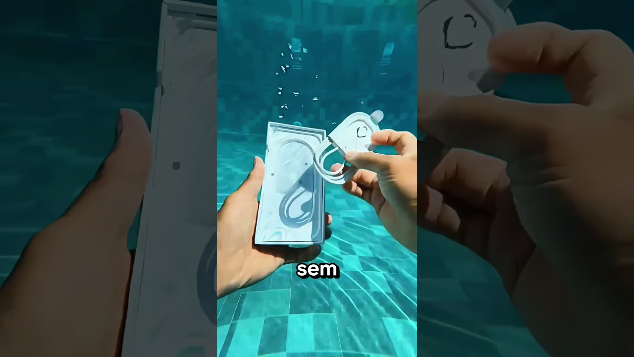 Ele provou que iphone é melhor que o samsung!!