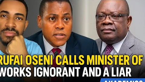 Arise TV Rufai oseni clash with David umahi  #politicalanalysis  #politics #politicaldrama 