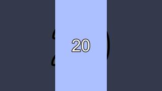 20 To 25 I M Counting From 20 To 25 Learning To Count In English