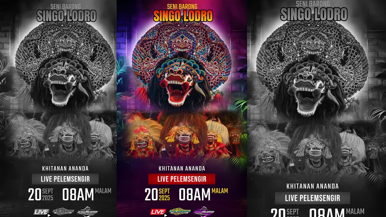 🔴 LIVE STREAMING SENI BARONG || SINGO LODRO  || KHITANAN ARYA RAMADAN | ZIO PRO AUDIO | SJR HD PRO