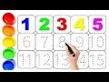 Learn to Write Numbers from 1 to 20 for Kids | Numbers Writing Practice 1-20 for Preschoolers