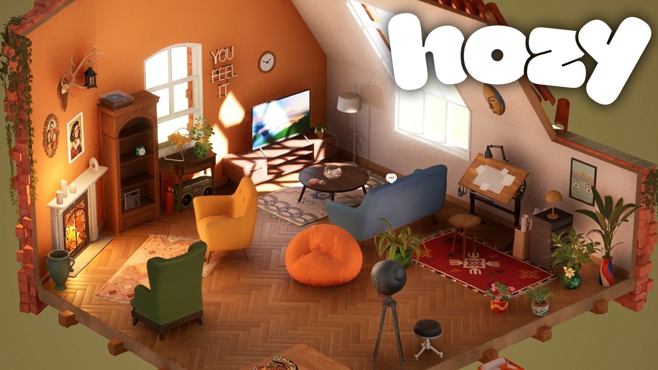 どうあがいてもオシャレな部屋になるゲーム｜hozy