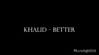 Khalid - Better Karaoke (Piano Version)