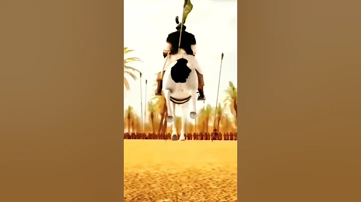 Mola Abbas a.s Ki Jung Lashkar me Machi Halchal 💚 | Hazrat e Abbas Ka Pahla War #shorts