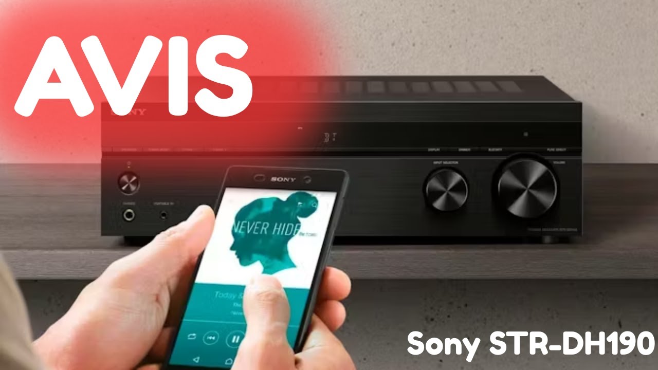 Avis amplificateur Sony STR DH190